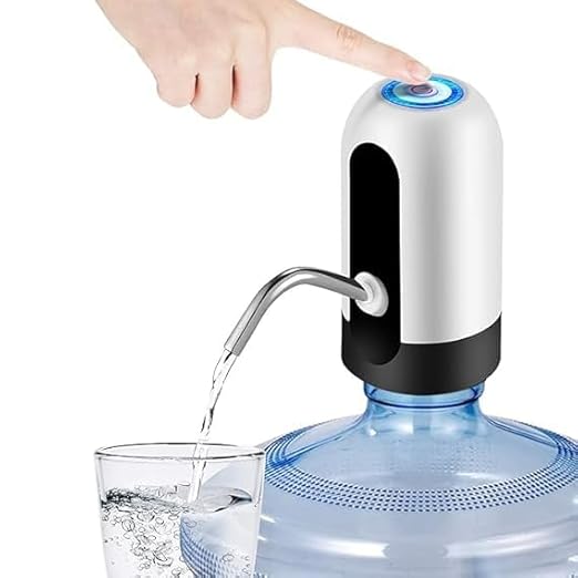 Electric Water & Oil Dispenser Pump for 20 Litre Bottle | USB Rechargeable Automatic Water Can Dispenser Pump