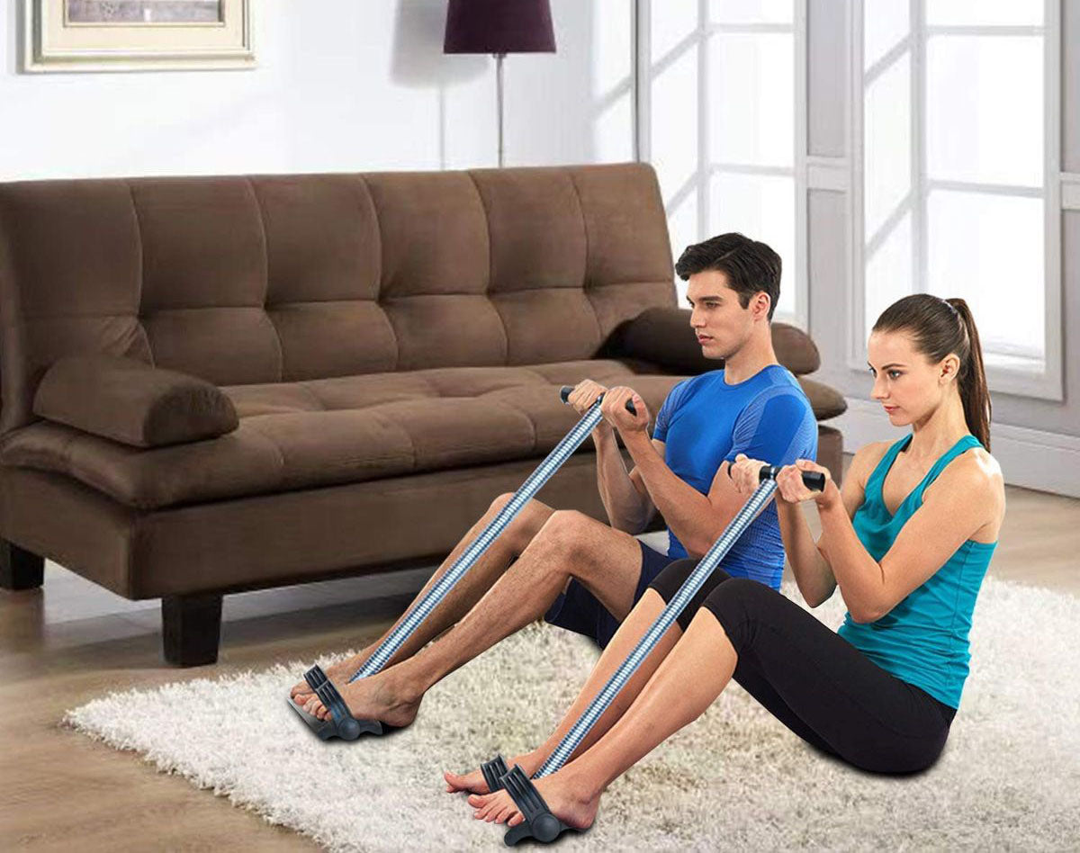 Men and Women for Abs Workout Stomach Machine Exercise in Gym, Home for Abdominal Workout (BLACK)